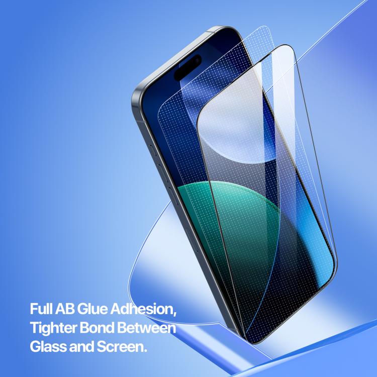 For iPhone 17 DUX DUCIS Roga Series 2.5D HD Fully Transparent Tempered Screen Protector with Dust Removal Quick-Attach Box - iPhone 17 Tempered Glass by DUX DUCIS | Online Shopping UK | buy2fix