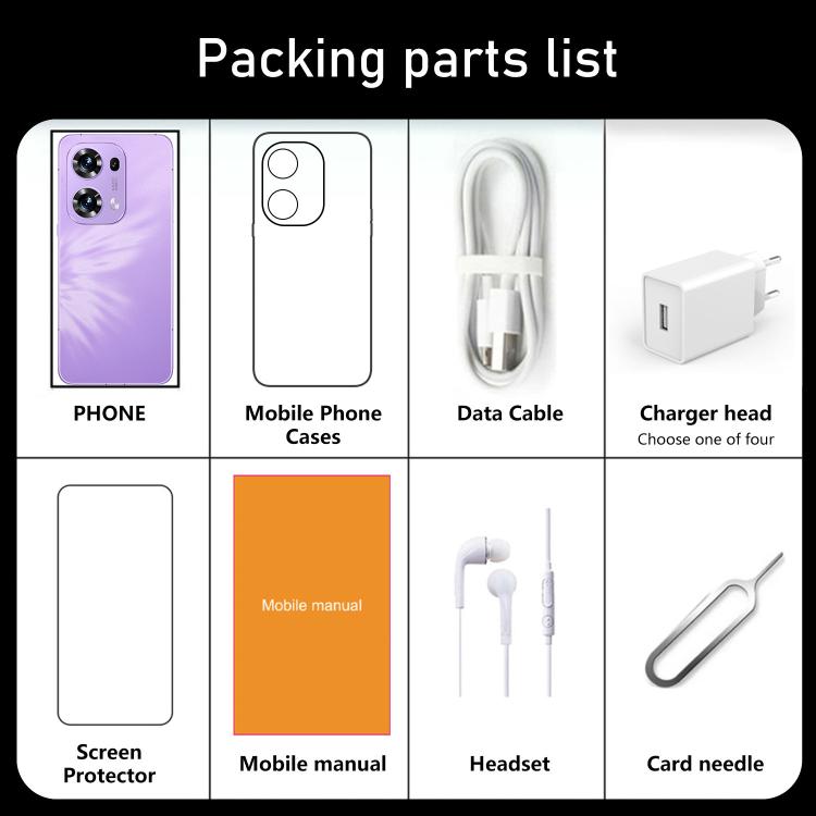 Reno13 Pro / ZKU290, 2GB+16GB, 6.56 inch Android 8.1 MTK6580A Quad Core, Network: 3G, Dual SIM, Plug:UK Plug(Black) - by buy2fix | Online Shopping UK | buy2fix