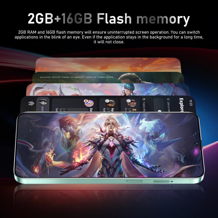 Note 14 / ZKU291, 2GB+16GB, 6.56 inch Android 8.1 MTK6580A Quad Core, Network: 3G, Dual SIM, Plug:UK Plug(Black) - by buy2fix | Online Shopping UK | buy2fix