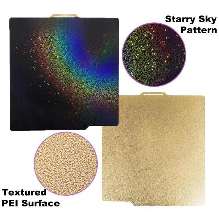 3D Printing Build Plate 257mm For Bambu Lab A1 Printer Platform, Style:PEI Coating + PEY Film - Parts by buy2fix | Online Shopping UK | buy2fix