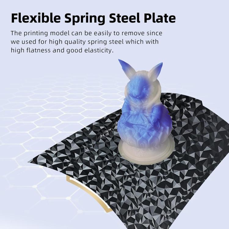 3D Printing Build Plate 257mm For Bambu Lab A1 Printer Platform, Style:PEI Film + PEO Diamond Film - Parts by buy2fix | Online Shopping UK | buy2fix