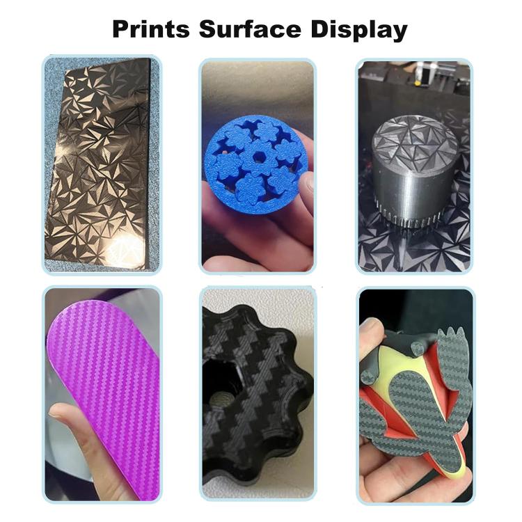 3D Printing Build Plate 257mm For Bambu Lab A1 Printer Platform, Style:PEI Film + PEO Diamond Film - Parts by buy2fix | Online Shopping UK | buy2fix
