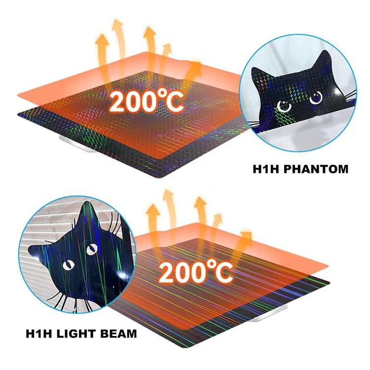3D Printing Build Plate 257mm For Bambu Lab A1 Printer Platform, Style:Phantom Film + Beam Film - Parts by buy2fix | Online Shopping UK | buy2fix