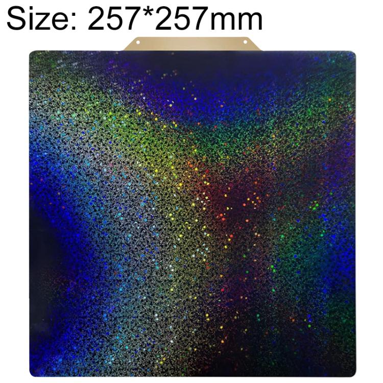 PEI Coating Smooth Starry PET Film Double-Sided 3D Printing Build Plate, Size:257x257mm - Parts by buy2fix | Online Shopping UK | buy2fix