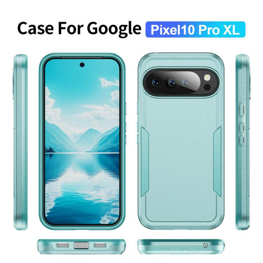 For Google Pixel 10 Pro XL Pioneer Armor Heavy Duty PC + TPU Phone Case(Green) - Google Cases by buy2fix | Online Shopping UK | buy2fix