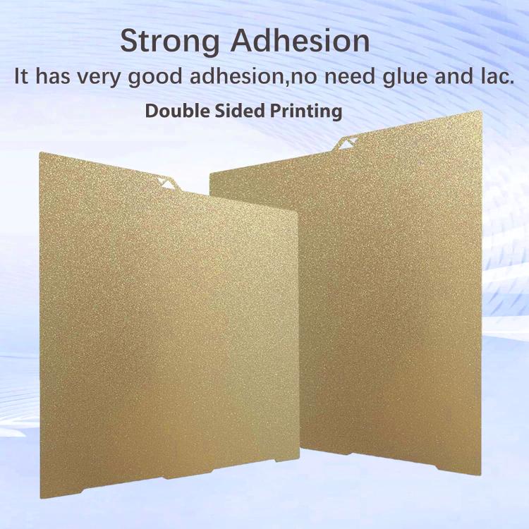 3D Printer Build Plate Spring Steel Sheet For ANYCUBIC 268x256mm, Style:Gold / PEI Coating - Parts by buy2fix | Online Shopping UK | buy2fix