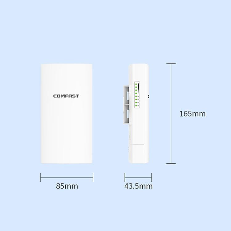 COMFAST CF-E112N V2 2.4GHz 300Mbps 9dBi Monitoring Bridge Set, Plug:US Plug - Wireless Routers by COMFAST | Online Shopping UK | buy2fix