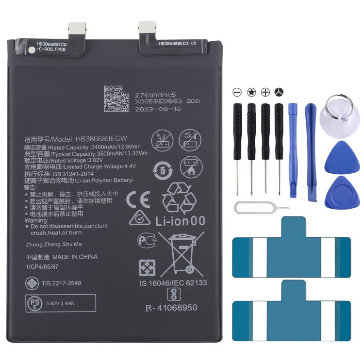 For Honor Magic 2 TNY-AL00 TL100 HB386689ECW 3500mAh Battery Replacement - For Huawei by buy2fix | Online Shopping UK | buy2fix