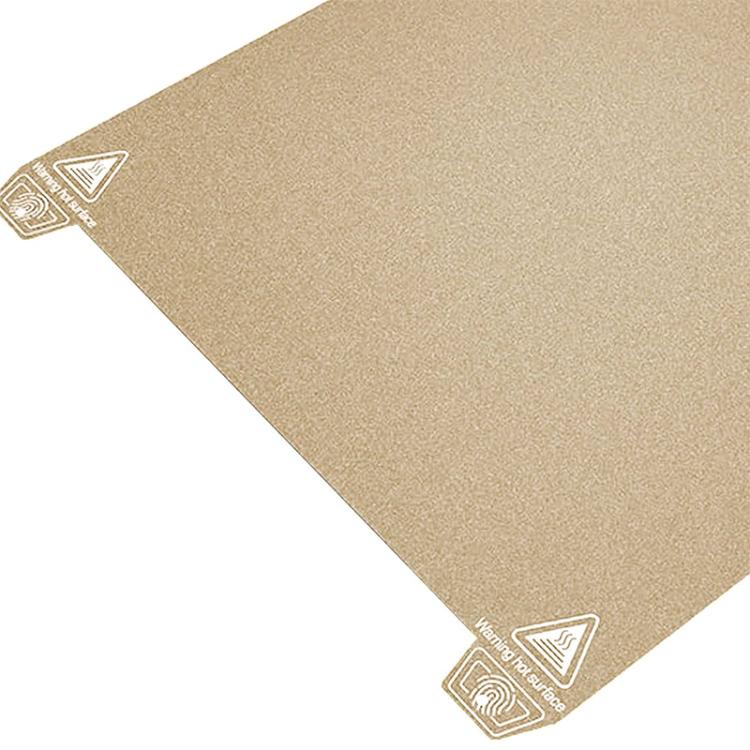 3D Printer Build Plate Spring Steel Sheet For Creality K2 Plus, Style:Gold / Single-sided PEI Coating - Parts by buy2fix | Online Shopping UK | buy2fix