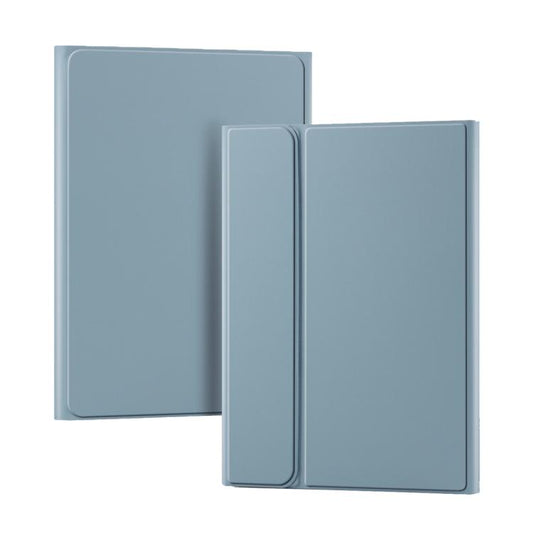 For iPad Air 11 2024 / Air 11 2025 Colorful Backlight Bluetooth Keyboard Leather Tablet Case(Misty Blue) - For iPad Air by buy2fix | Online Shopping UK | buy2fix