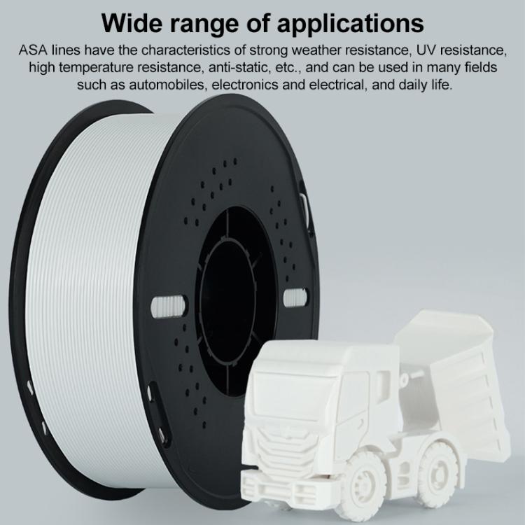 ASA Filament Carbon Fiber 1.75mm / 1kg for 3D Printer(Grey) - Parts by buy2fix | Online Shopping UK | buy2fix