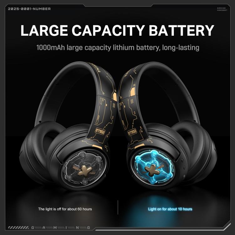ONIKUMA GT802 Bluetooth 2.4G Wired E-sports Game Headset(Black) - Multimedia Headset by ONIKUMA | Online Shopping UK | buy2fix