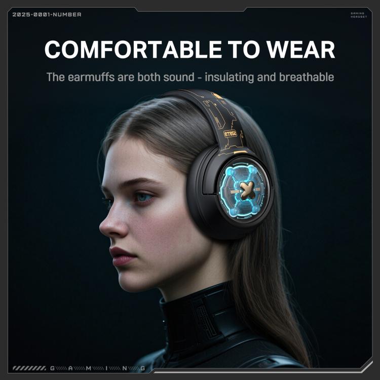 ONIKUMA GT802 Bluetooth 2.4G Wired E-sports Game Headset(Black) - Multimedia Headset by ONIKUMA | Online Shopping UK | buy2fix