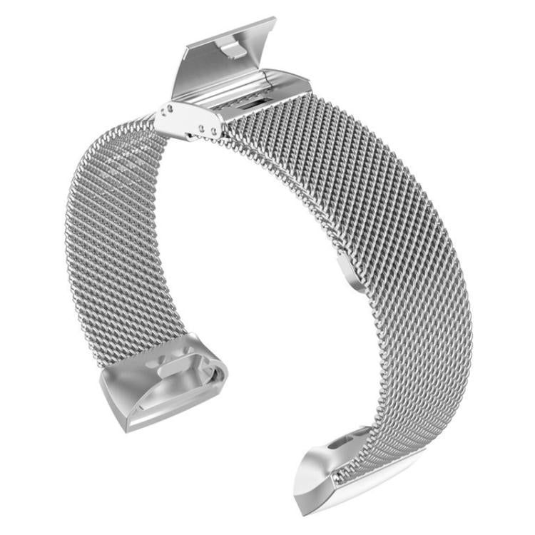 For Fitbit Charge 4 / 3 xDfind Milanese Metal Buckle Watch Band(Silver) - Watch Bands by xDfind | Online Shopping UK | buy2fix