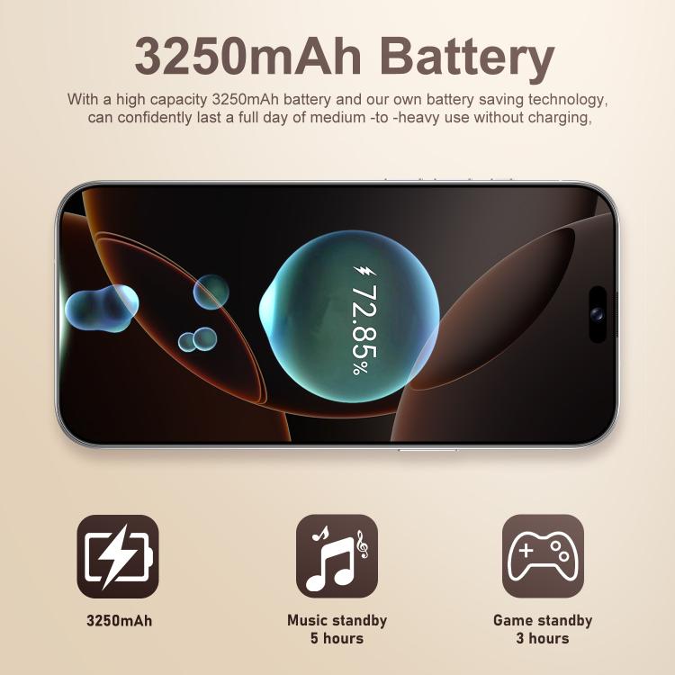 C16 Pro Max / A88-B, 2GB+16GB, 6.58 inch Android 8.1 MTK6580A Quad Core, Network: 3G, Dual SIM, Plug:US Plug(Black) - by buy2fix | Online Shopping UK | buy2fix