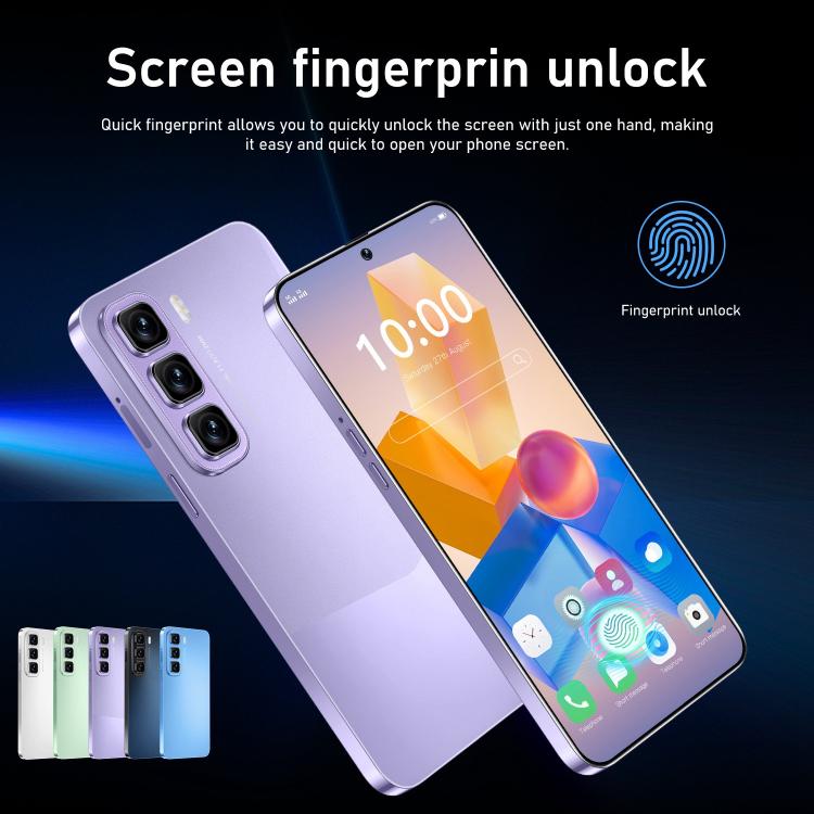 Hot 50 Pro / ZKU217, 2GB+16GB, 6.56 inch Android 8.1 MTK6580A Quad Core, Network: 3G, Dual SIM, Plug:EU Plug(Purple) - by buy2fix | Online Shopping UK | buy2fix