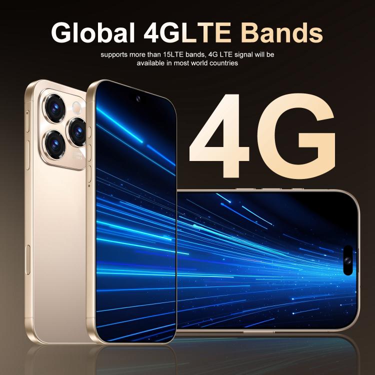 A16 Max / PDA89, 4GB+64GB, 6.58 inch Android 10 MTK6739 Quad Core, Network: 4G, Dual SIM, Plug:EU Plug(Gold) - by buy2fix | Online Shopping UK | buy2fix