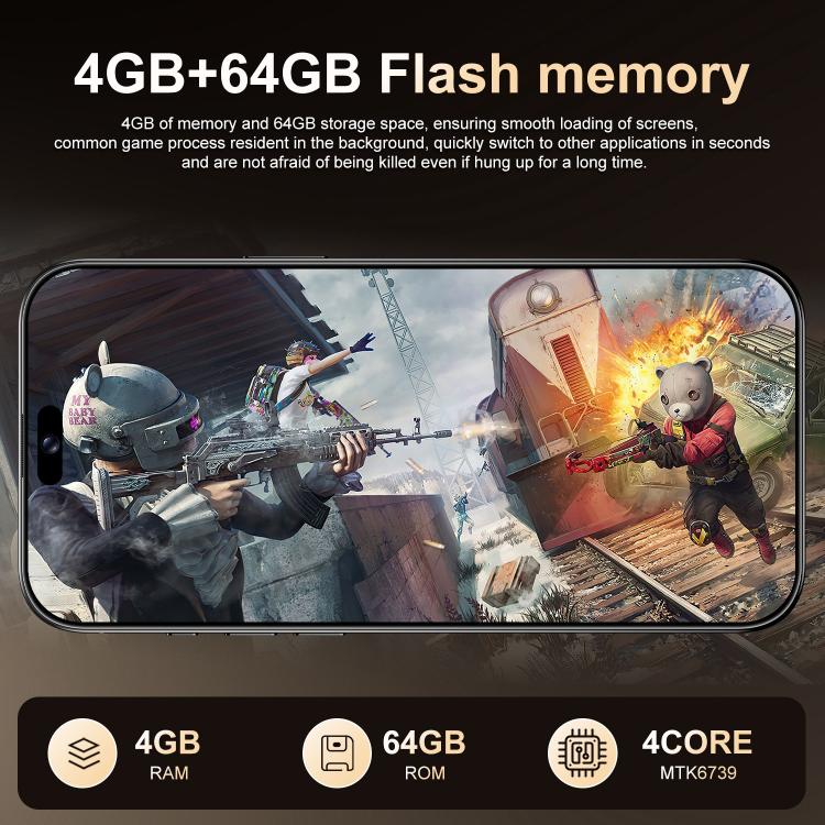 A16 Max / PDA89, 4GB+64GB, 6.58 inch Android 10 MTK6739 Quad Core, Network: 4G, Dual SIM, Plug:EU Plug(White) - by buy2fix | Online Shopping UK | buy2fix