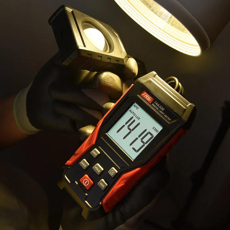 TRSI TA630B Separable Digital Lux Meter Light Brightness Measuring - Light & Sound Meter by TASI | Online Shopping UK | buy2fix