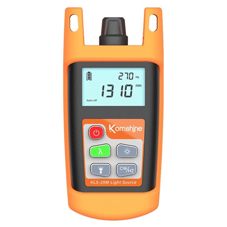Komshine KLS-25m Dual Wavelength Handheld Fiber Optic Line Tester - Fiber Optic Test Pen by Komshine | Online Shopping UK | buy2fix