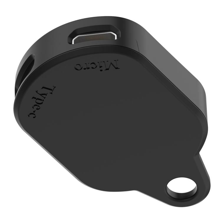 For Garmin Venu 3 / 3S / Fenix 7 / 7X xDfind Type-C and Micro USB Interface Smart Watch Charging Adapter(Black) - Charger by xDfind | Online Shopping UK | buy2fix