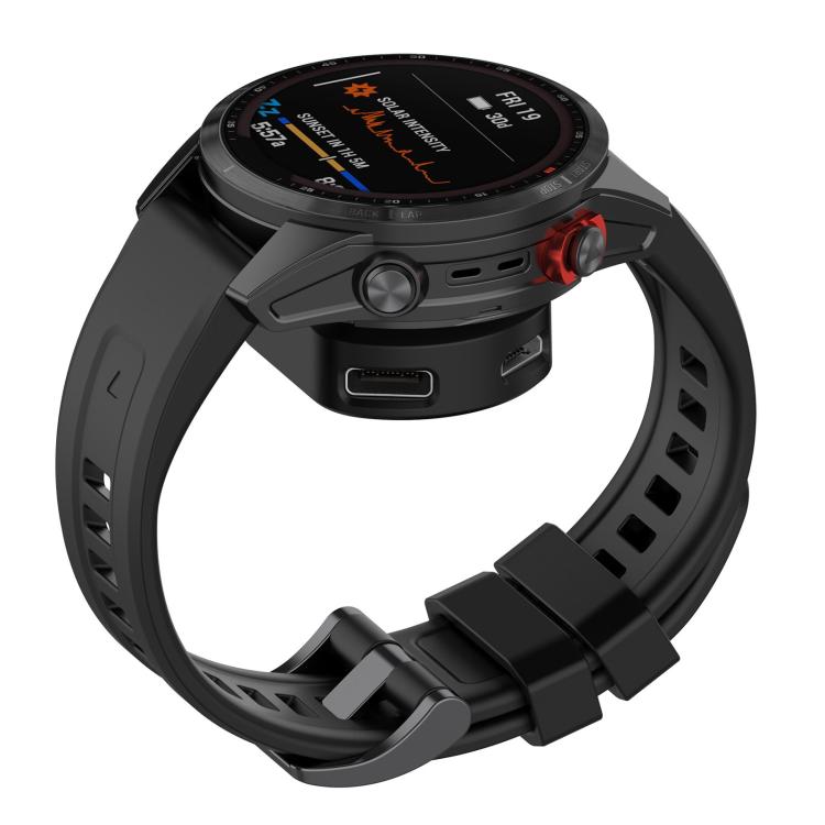 For Garmin Venu 3 / 3S / Fenix 7 / 7X xDfind Type-C and Micro USB Interface Smart Watch Charging Adapter(Black) - Charger by xDfind | Online Shopping UK | buy2fix