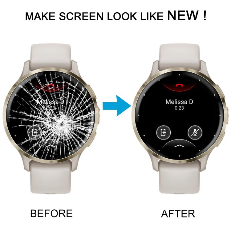 For Garmin Venu 3S Original Front Screen Outer Glass Lens - For Garmin by buy2fix | Online Shopping UK | buy2fix