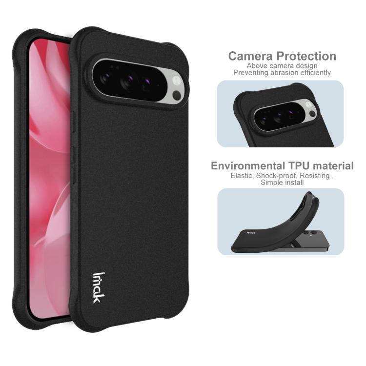 For Google Pixel 10 Pro XL imak Shockproof Airbag TPU Phone Case(Transparent) - Google Cases by imak | Online Shopping UK | buy2fix