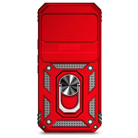 For Google Pixel 10 Pro Sliding Camshield Holder Phone Case(Red) - Google Cases by buy2fix | Online Shopping UK | buy2fix