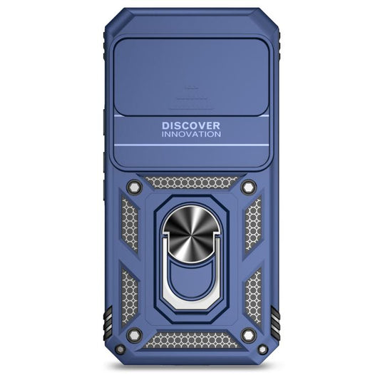 For Google Pixel 10 Pro Sliding Camshield Holder Phone Case(Blue) - Google Cases by buy2fix | Online Shopping UK | buy2fix