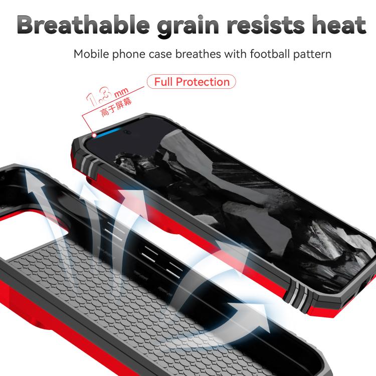 For Google Pixel 10 Pro XL Sliding Camshield Holder Phone Case(Red) - Google Cases by buy2fix | Online Shopping UK | buy2fix