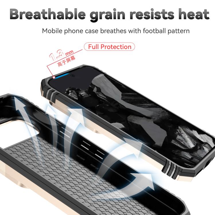 For Google Pixel 10 Pro XL Sliding Camshield Holder Phone Case(Gold) - Google Cases by buy2fix | Online Shopping UK | buy2fix