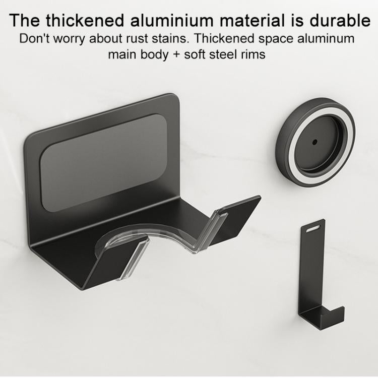Aluminum Air Nozzle Stand For Dyson / Laifen Hairdryer(Black Gold) - For Dyson Accessories by buy2fix | Online Shopping UK | buy2fix