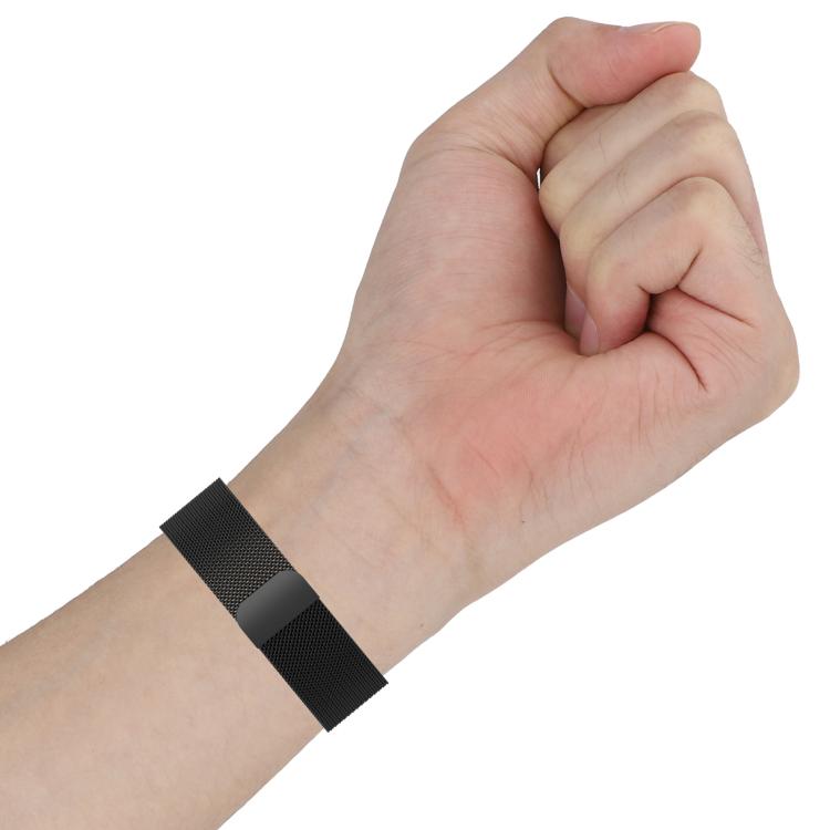 For Fitbit Charge 6 / 5 xDfind Milanese Magnetic Metal Watch Band, Size:S(Silver) - Watch Bands by xDfind | Online Shopping UK | buy2fix