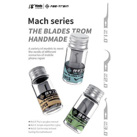 18 Kinds 5 in 1 High Toughness Soft Handmade Polishing Blade, Model:Ma2.0 - Polishing Repair by buy2fix | Online Shopping UK | buy2fix