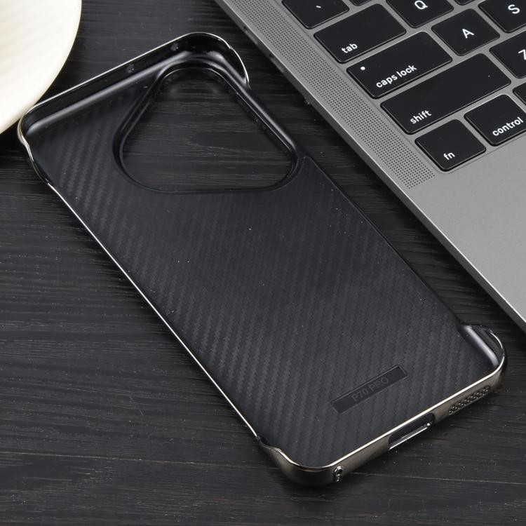 For Huawei Pura 70 Pro / 70 Pro+ Electroplating Frameless Frosted Anti-Glare PC MagSafe Phone Case(Titanium Gray) - Huawei Cases by buy2fix | Online Shopping UK | buy2fix