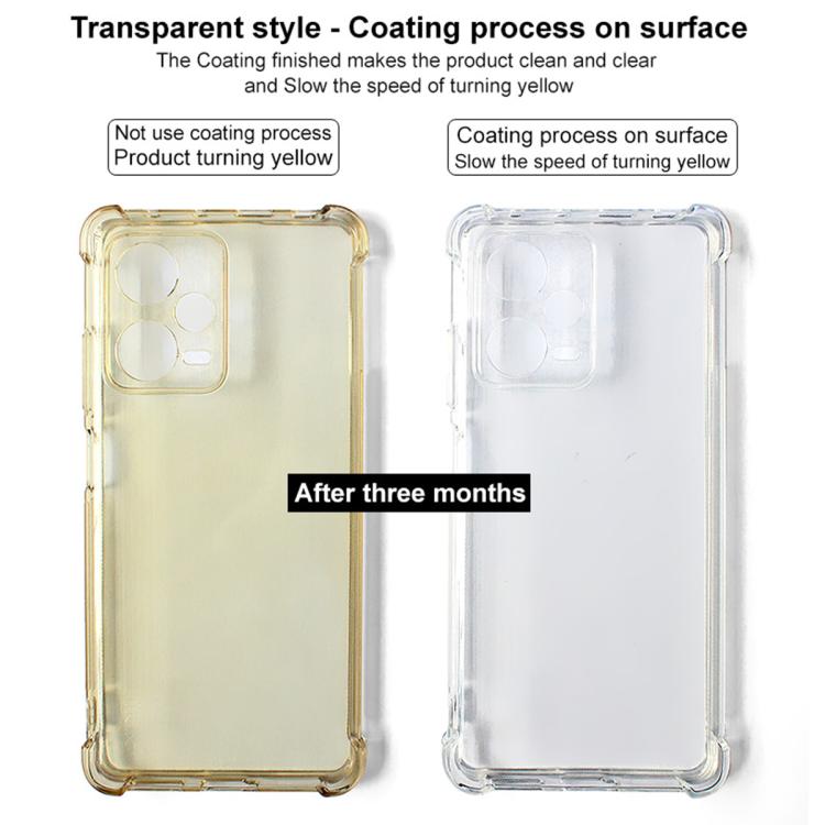 For iPhone 17 Pro imak Shockproof Airbag TPU Phone Case(Transparent) - iPhone 17 Pro Cases by imak | Online Shopping UK | buy2fix