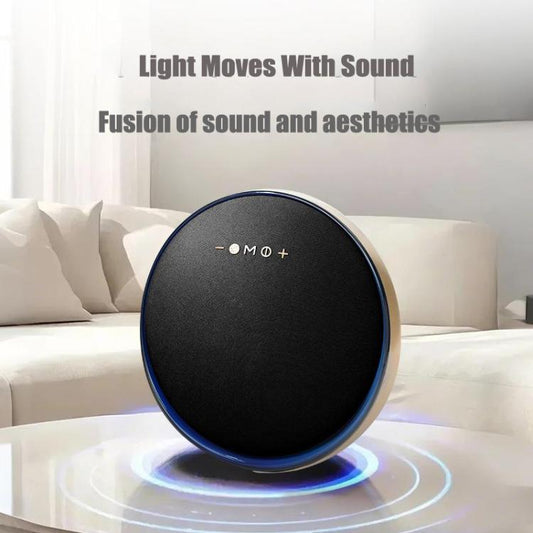 LP19 HI-FI Sound RGB Light BT Speaker Home System Theatre Music Player(Gold) - Desktop Speaker by buy2fix | Online Shopping UK | buy2fix