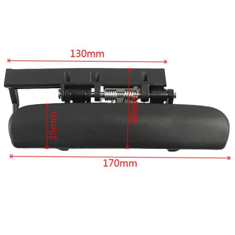 Car Right Door Outside Handle for Citroen Xsara 1997-2005 9101L9(Black) - Door Handles by buy2fix | Online Shopping UK | buy2fix