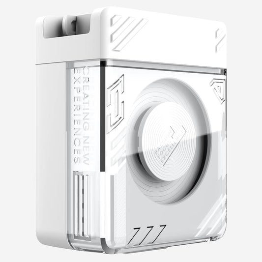 Nillkin IceCore Retractable 65W GaN Fast Charger with Type-C / USB-C Cable, US Plug(White) - USB Charger by NILLKIN | Online Shopping UK | buy2fix