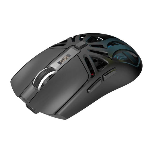 HXSJ T400 Tri-mode Rechargeable Wireless Mouse(Black) - Wireless Mice by HXSJ | Online Shopping UK | buy2fix