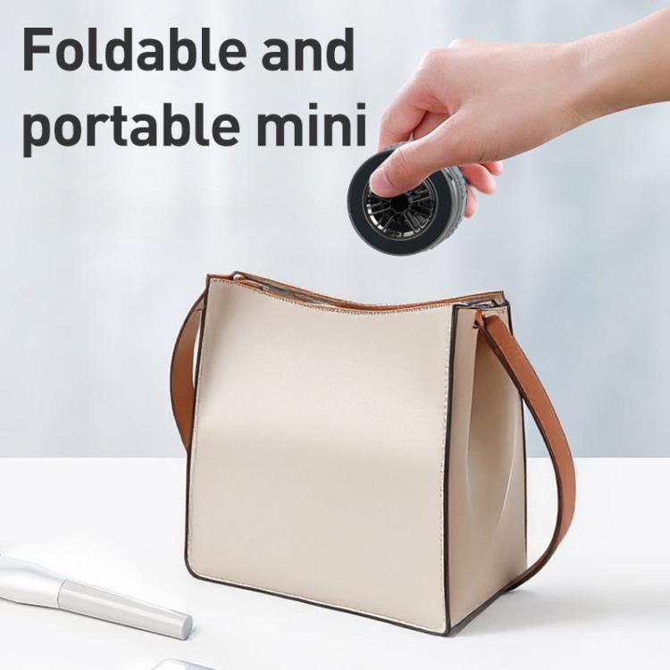 G511 Three-axis Folding Vacuum Adsorption Magnetic Car Phone Holder(Gun Metal) - Universal Car Holders by buy2fix | Online Shopping UK | buy2fix