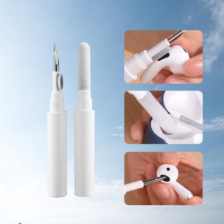 For AirPods Pro 2 Silicone Earphone Protective Case with Cleaning Pen(Pink) - For AirPods Pro 2 by buy2fix | Online Shopping UK | buy2fix