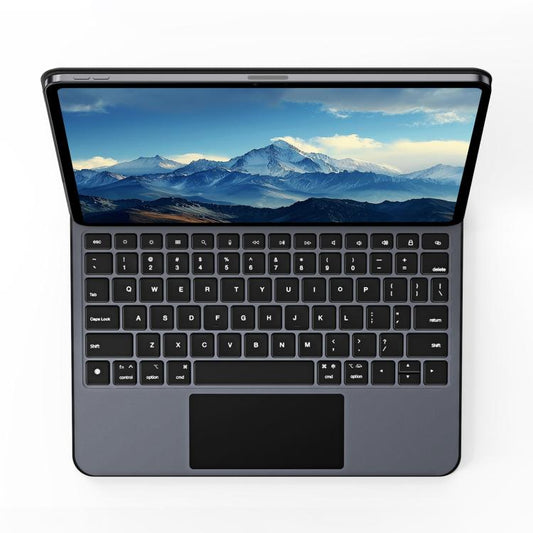 For iPad Air 11 2025 / iPad Pro 11 2022 DUX DUCIS MK Pro Series Floating Magnetic Keyboard Tablet Leather Case(Black) - For iPad Air by DUX DUCIS | Online Shopping UK | buy2fix