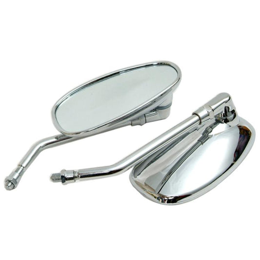 For Suzuki Bandit 1200 / 1250S 2pcs/Set Motorcycle Rearview Mirror Reflective Mirror(Silver) - Side Mirrors by buy2fix | Online Shopping UK | buy2fix