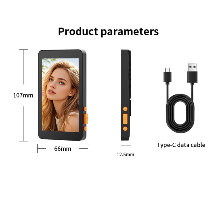 RK-X40E MagSafe Magnetic Rear Selfie Screen Bluetooth Camera Version(White) - Others Accessories by buy2fix | Online Shopping UK | buy2fix