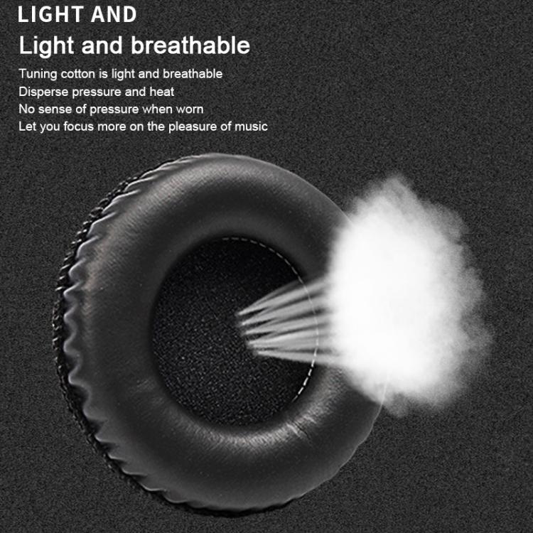 2pcs Protein Leather Replacement Earpads For AKG K240 MKII / K270(Black) - Earmuff & Pad by buy2fix | Online Shopping UK | buy2fix