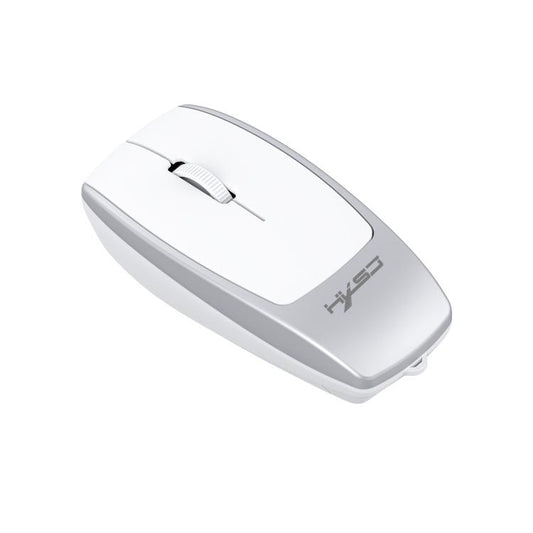 HXSJ M109 Mini Wireless Mouse, 3D Right, TF Card Reader, 4D Mute Buttons(Space Silver) - Wireless Mice by HXSJ | Online Shopping UK | buy2fix