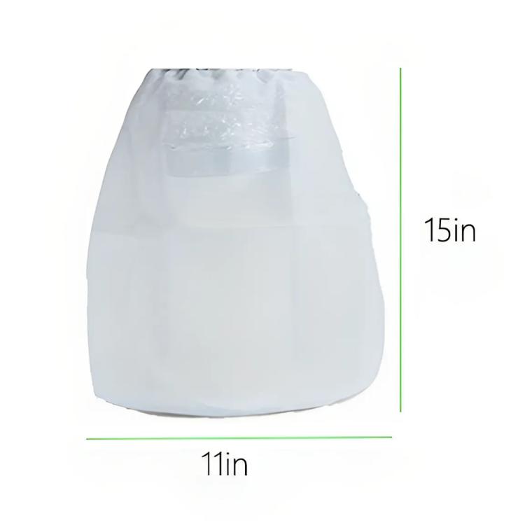 3pcs/Pack Dryer Vent Lint Trap Dryer Vent Duct Lint Bag(White) - Dryer Parts by buy2fix | Online Shopping UK | buy2fix