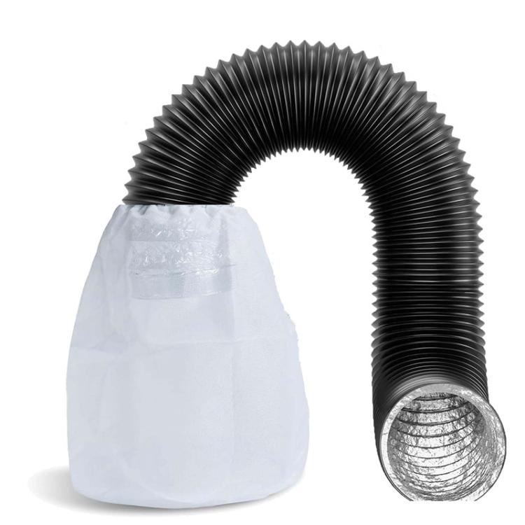 3pcs/Pack Dryer Vent Lint Trap Dryer Vent Duct Lint Bag(White) - Dryer Parts by buy2fix | Online Shopping UK | buy2fix